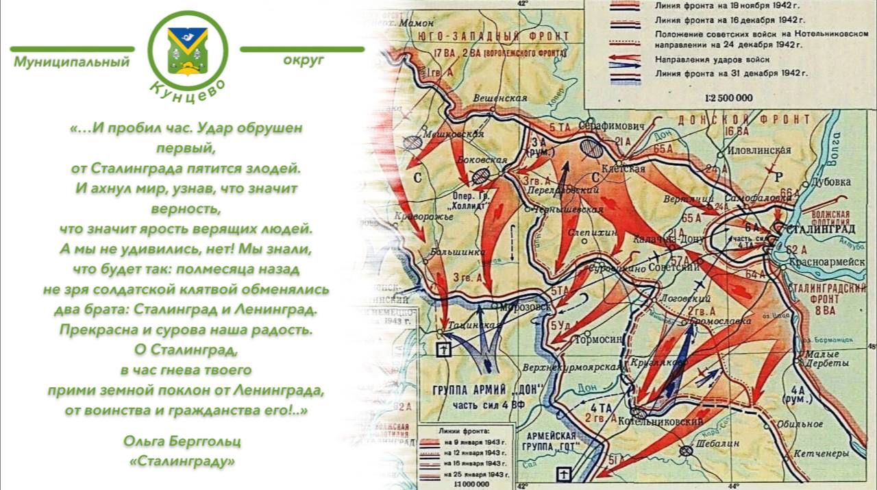 Годовщина Сталинградской битвы
